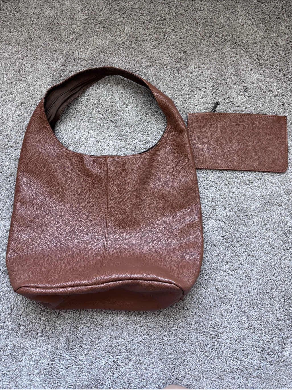 Vestirsi Scarlett Hobo Bag In Chestnut — image 4 of 8